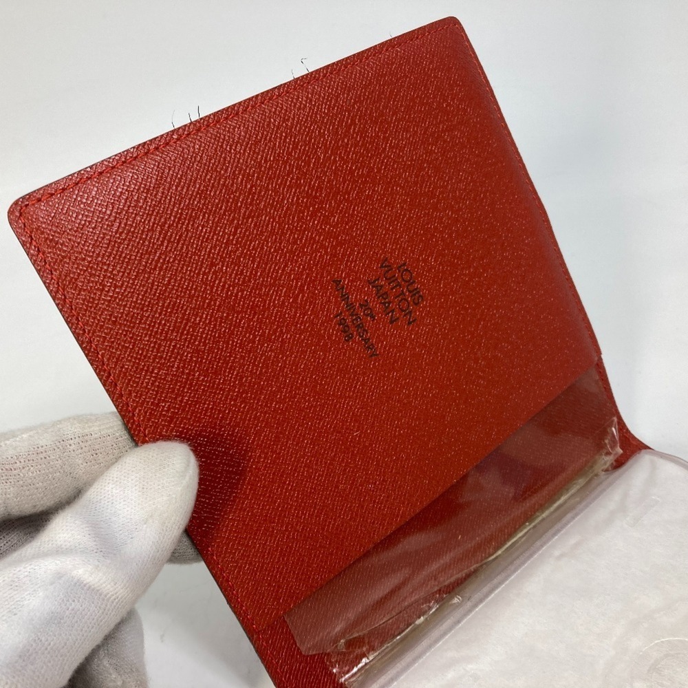 LOUIS VUITTON Authentic Brown Damier Canvas Pouch - Picture 10 of 16